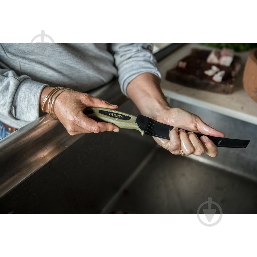 Нож Gerber Knives Ceviche 9",E,Box,GRN,BLK филейный - фото 10