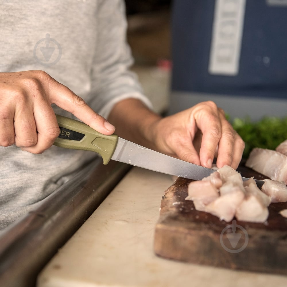 Нож Gerber Knives Ceviche 9",E,Box,GRN,BLK филейный - фото 5