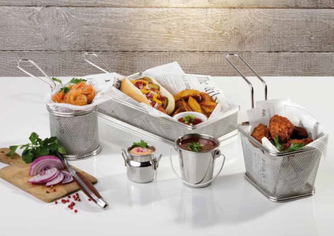 Дуршлаг с ручкой APS для фритюра Serving Items 27101243 - фото 4