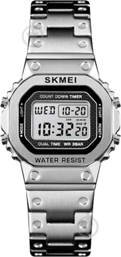 Наручные часы Skmei 1433 silver (1433BOXSI) - фото 1 Наручные часы Skmei 1433 silver (1433BOXSI) - фото 1