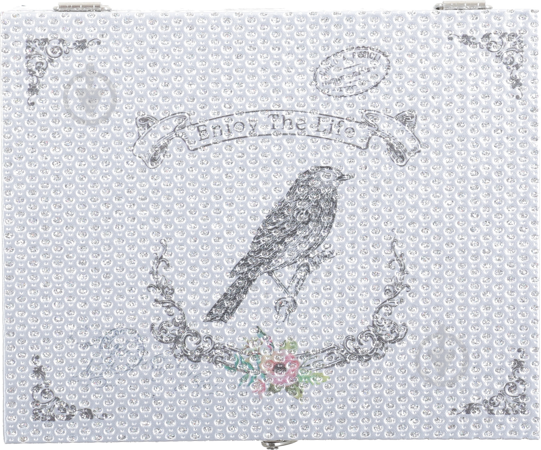 Шкатулка для украшений Silver 20х16х11 см - фото 3