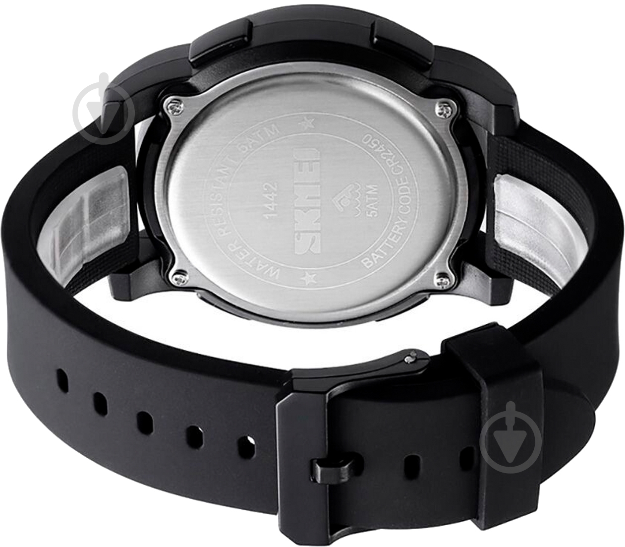 Наручные часы Skmei 1442 black (1442BOXBK) - фото 3