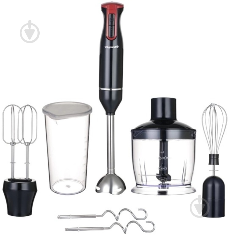 Блендер погружной ViLgrand VBH 5051 red - фото 1