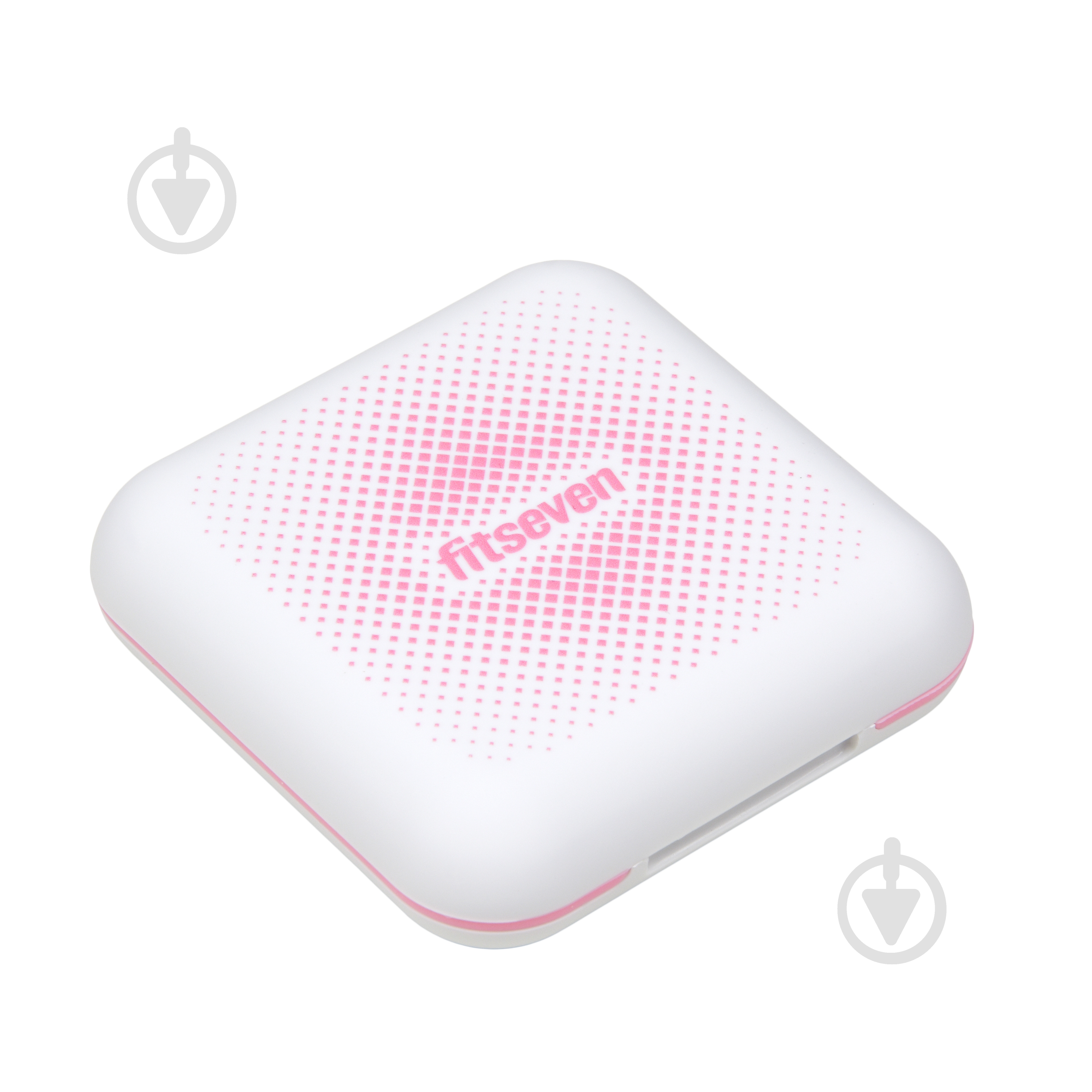 Таблетница Fitseven белый с ромбами TP005WP - фото 2 Таблетница Fitseven белый с ромбами TP005WP - фото 2