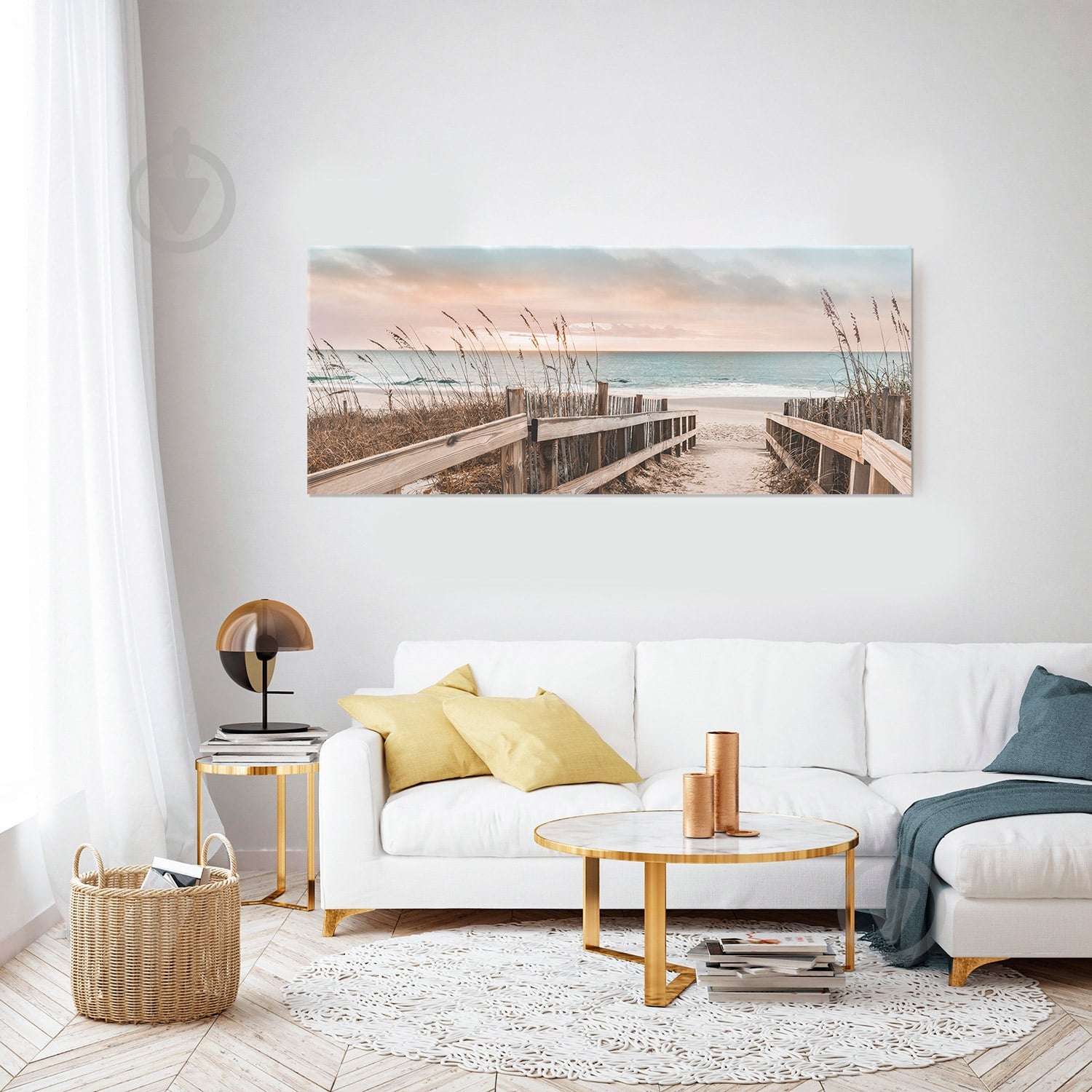Картина на склі Dreams 125x50 см Styler - фото 2