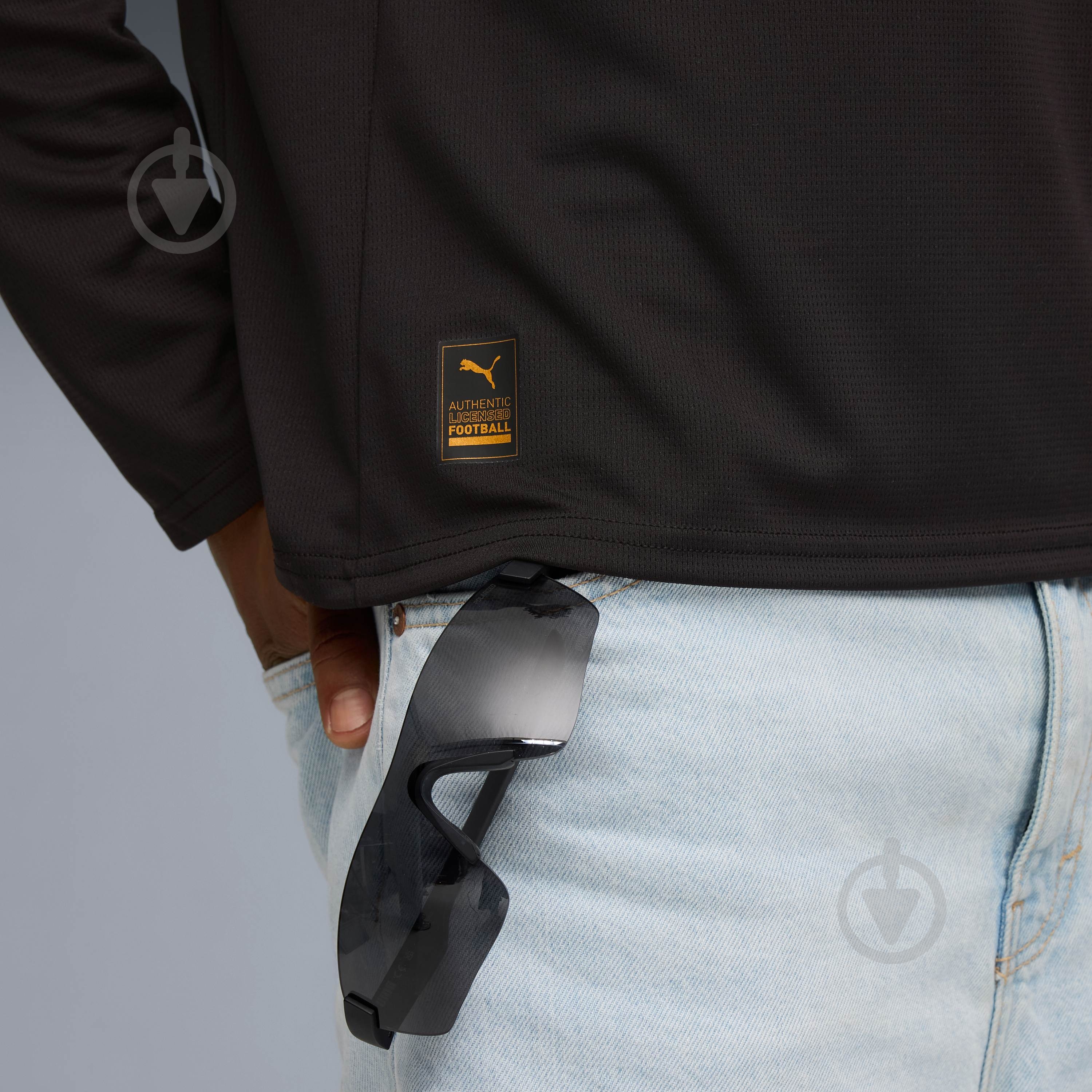 Футболка Puma MCFC Away Jersey Replica LS 78035102 р.M синий - фото 4 Футболка Puma MCFC Away Jersey Replica LS 78035102 р.M синий - фото 4