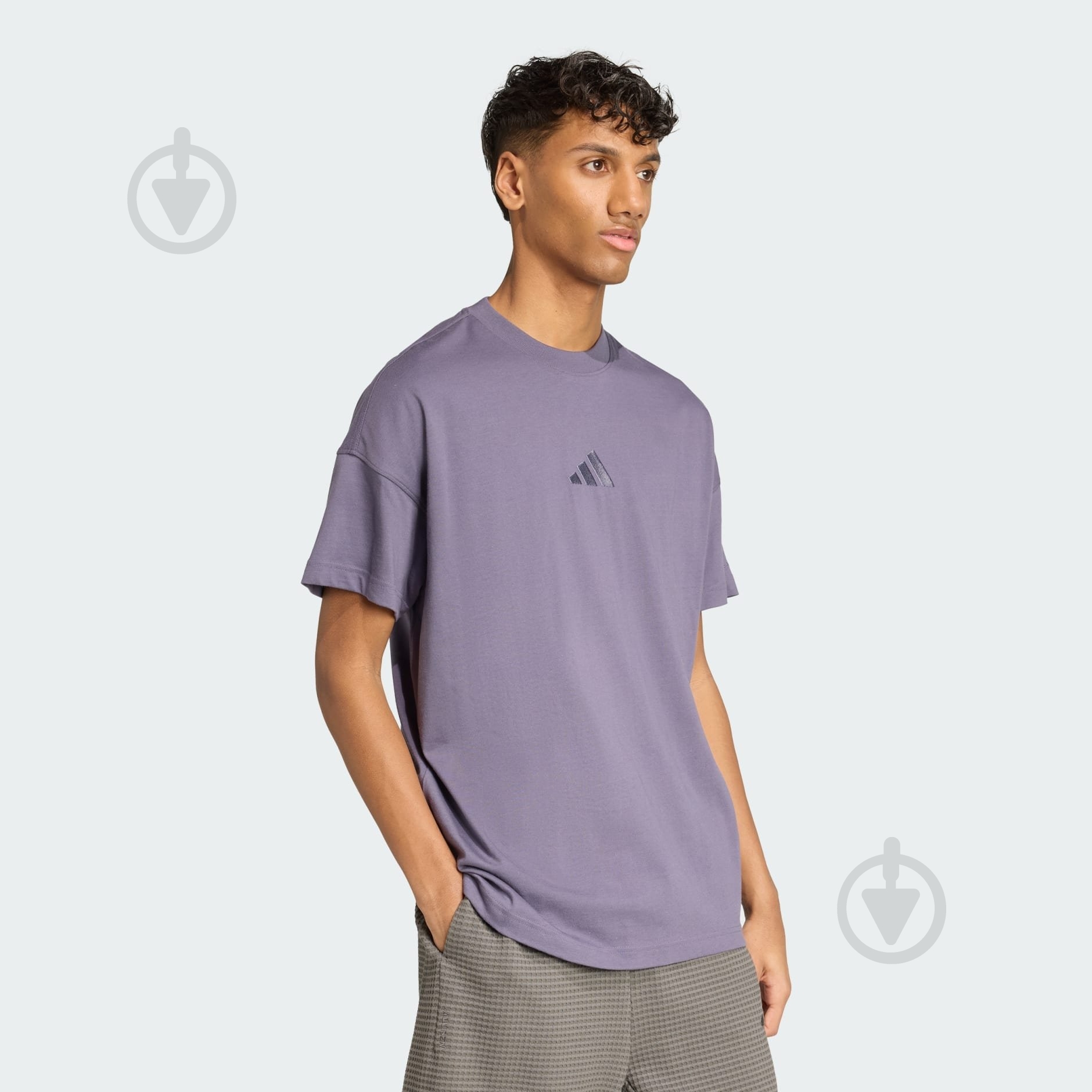 Футболка Adidas M A SZN T JX5086 р.M синій - фото 3 Футболка Adidas M A SZN T JX5086 р.M синій - фото 3