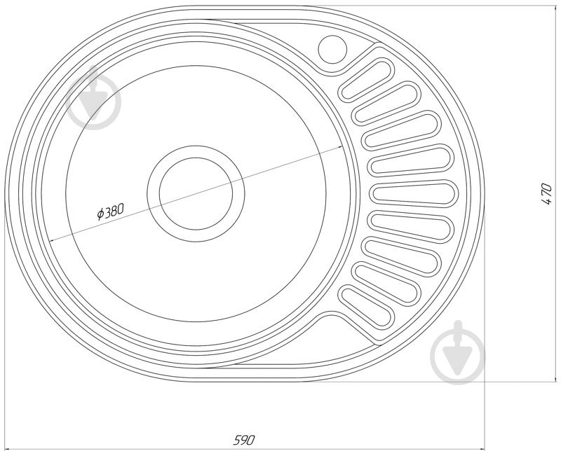 Мойка для кухни UP475926 - фото 3 Мойка для кухни UP475926 - фото 3