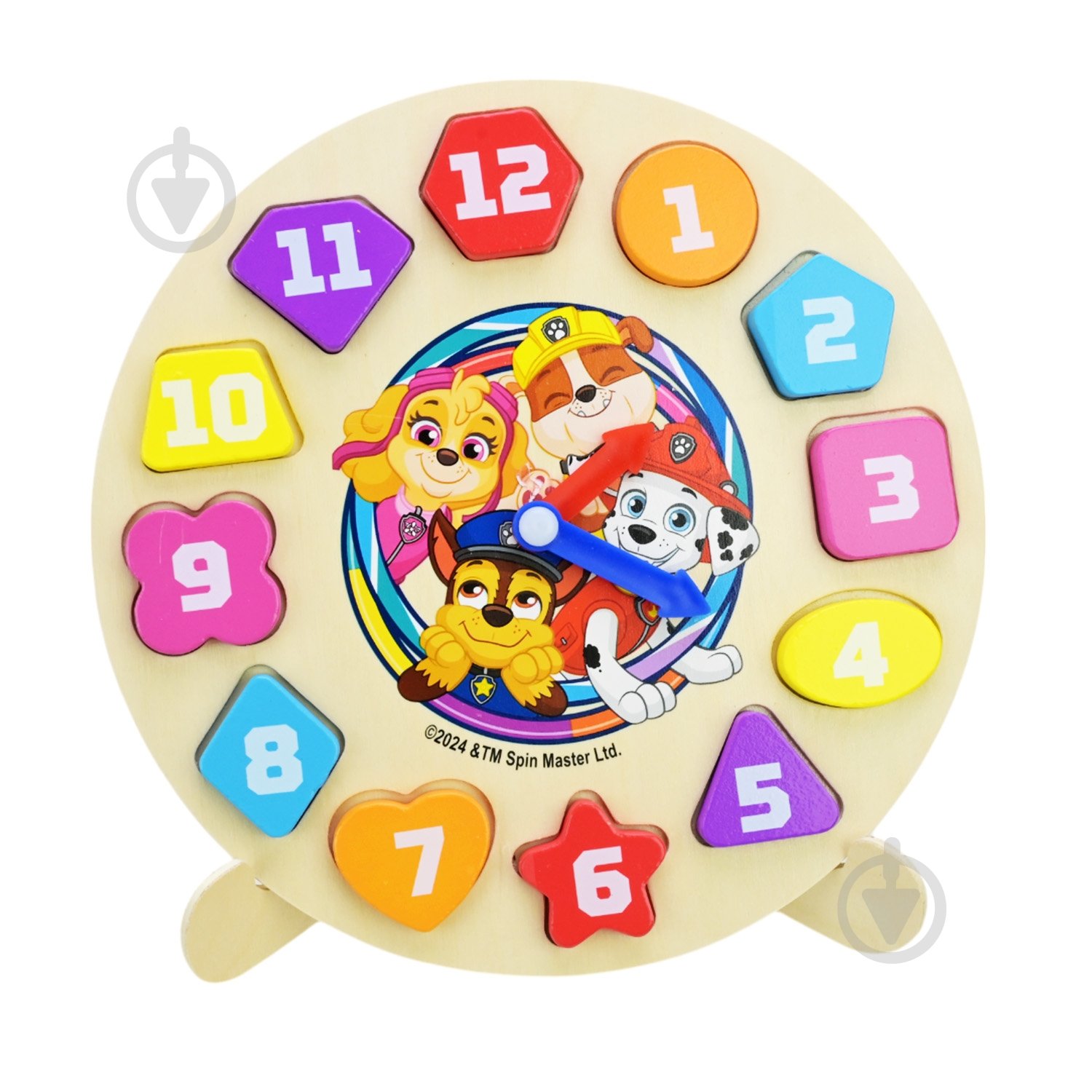 Сортер Shantou Paw Patrol Годинник KH20/047 - фото 2