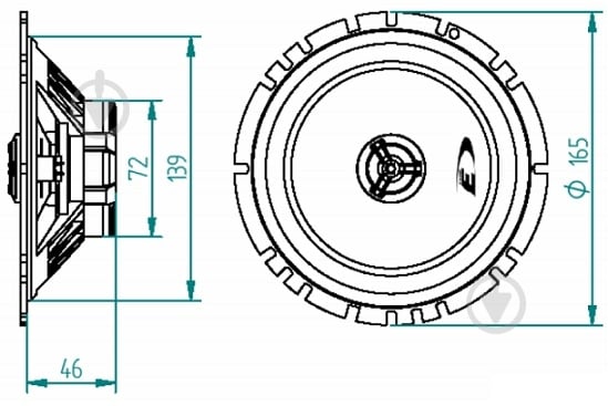 Автоакустика Alpine SXE-17C2 - фото 2 Автоакустика Alpine SXE-17C2 - фото 2