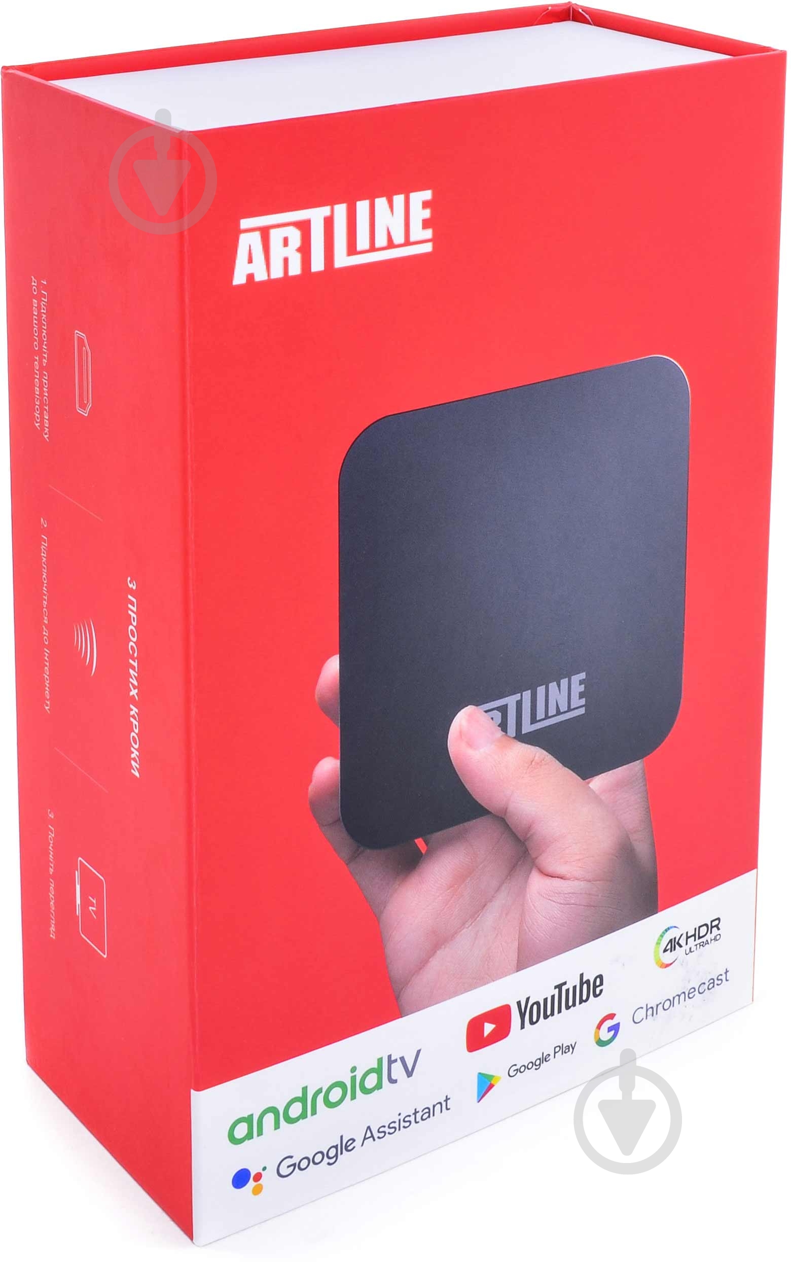 Медиаплеер Artline TvBox KM9Pro 4/32GB Android TV9.0 - фото 8