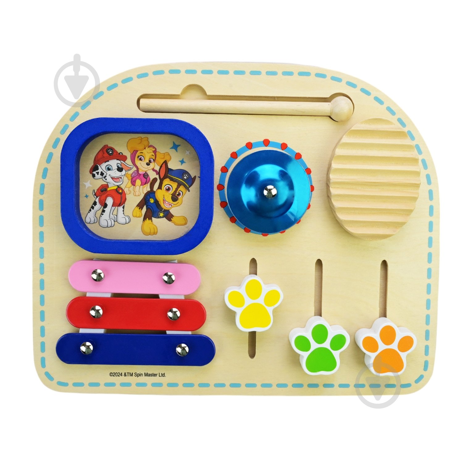 Игрушка деревянная Shantou Paw Patrol Музыкальная доска KH20/041 - фото 4