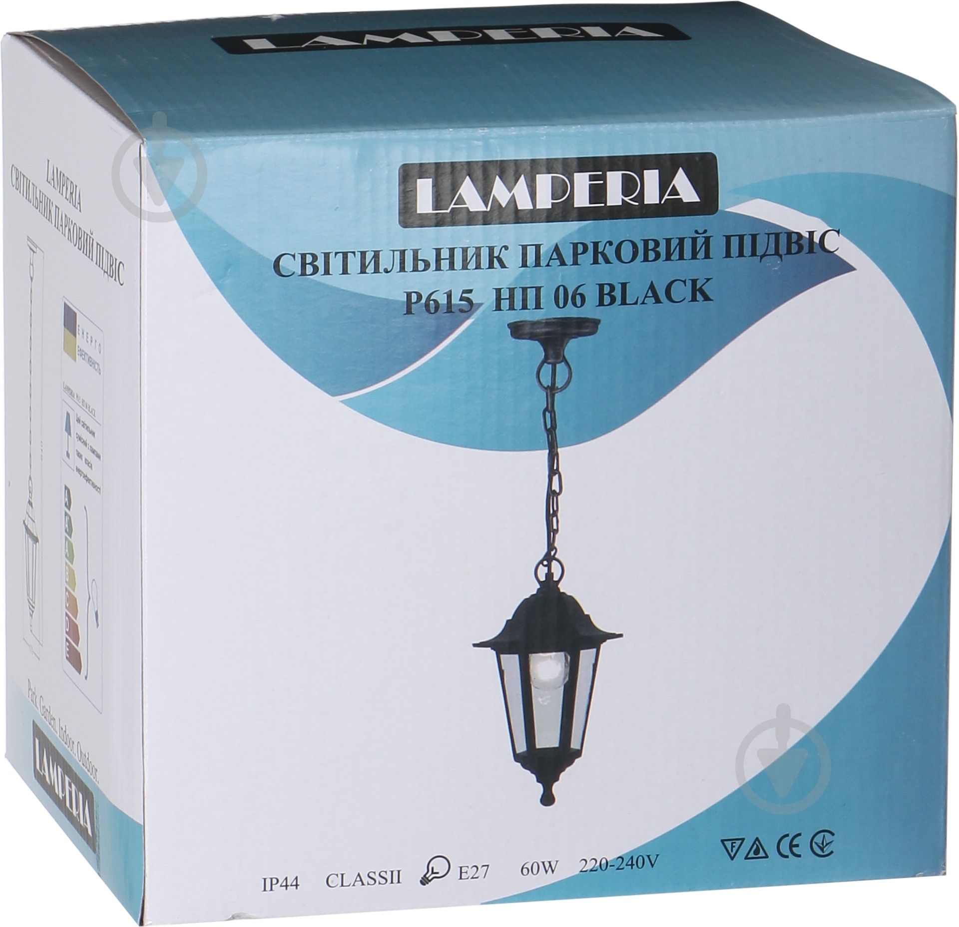 Светильник садовый Lamperia Р615 НП 06 E27 60 Вт IP44 черный - фото 3