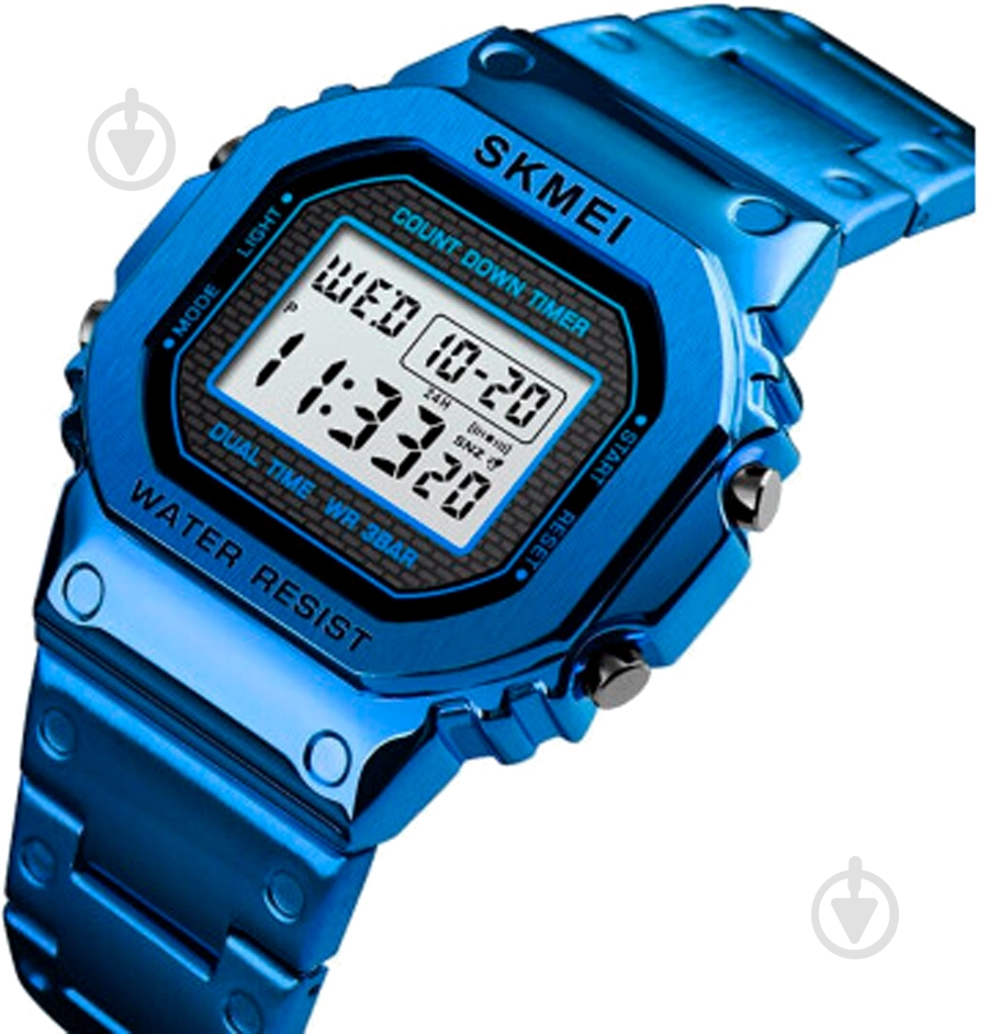 Наручные часы Skmei 1456 blue (1456BOXBL) - фото 3