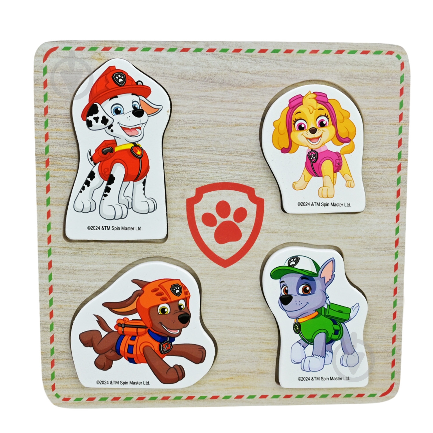 Пазл-вкладыш Shantou Paw Patrol Отважные спасатели KH20/052 - фото 2