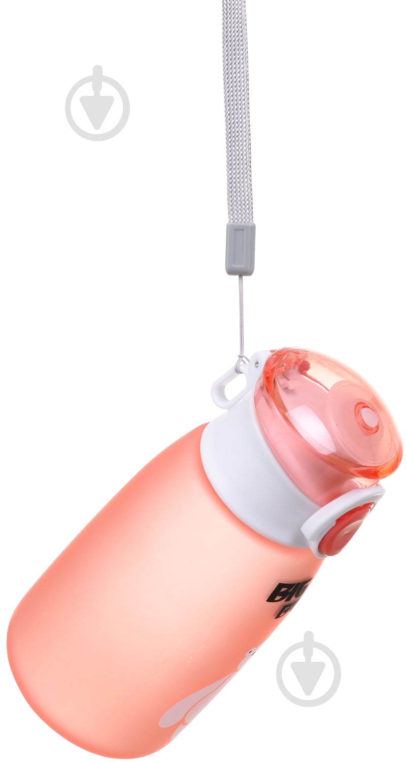 Пляшка для води Smart Kitchen by Flamberg Big Bear 350 мл коралова - фото 3