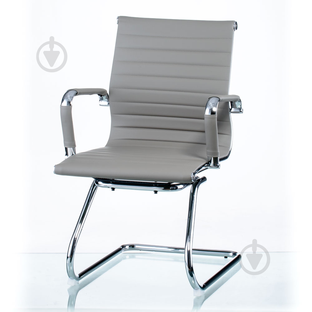 Крісло Special4You Solano office artleather Е5883 сірий - фото 3