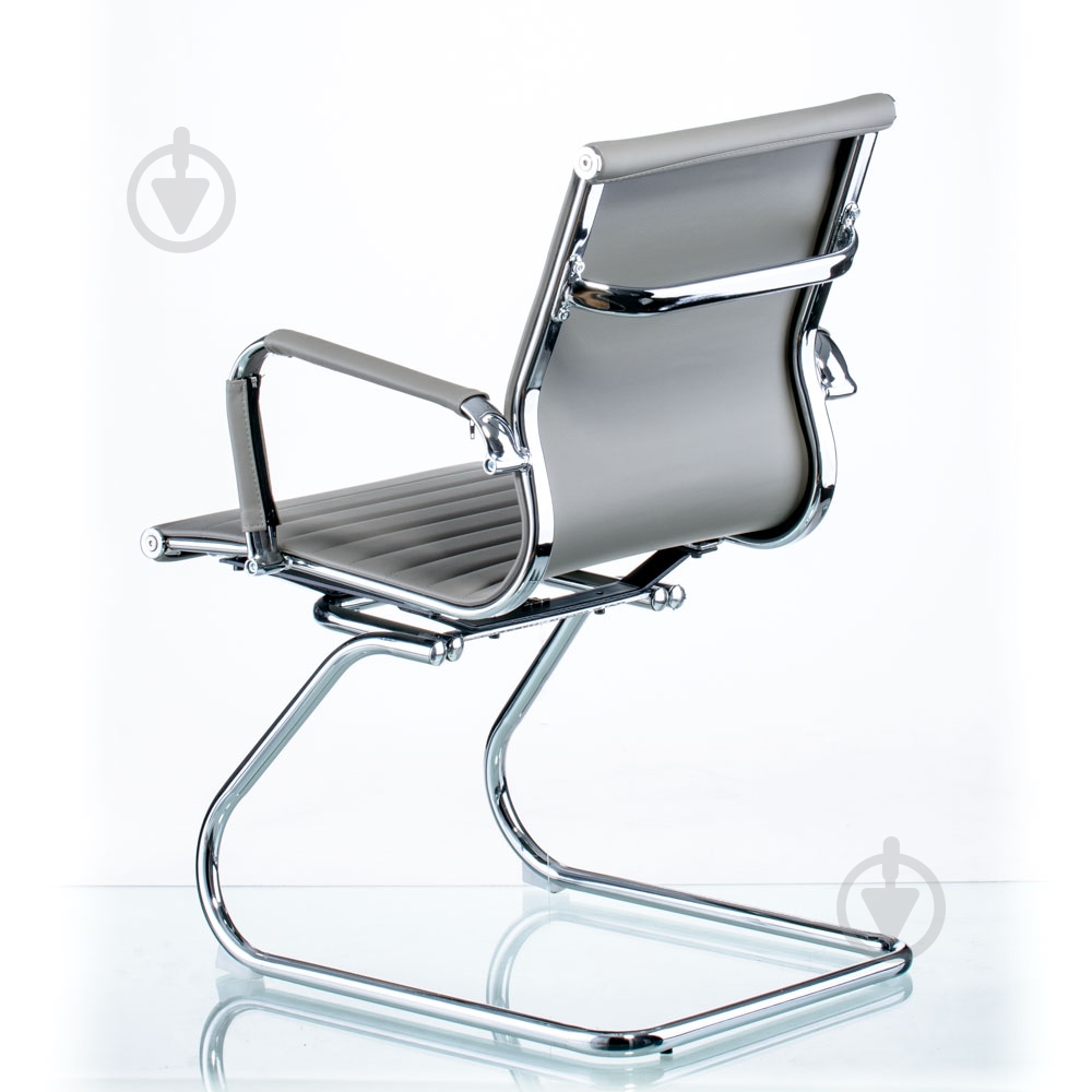 Крісло Special4You Solano office artleather Е5883 сірий - фото 5
