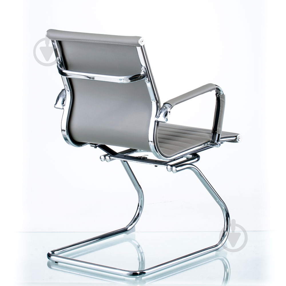 Крісло Special4You Solano office artleather Е5883 сірий - фото 6