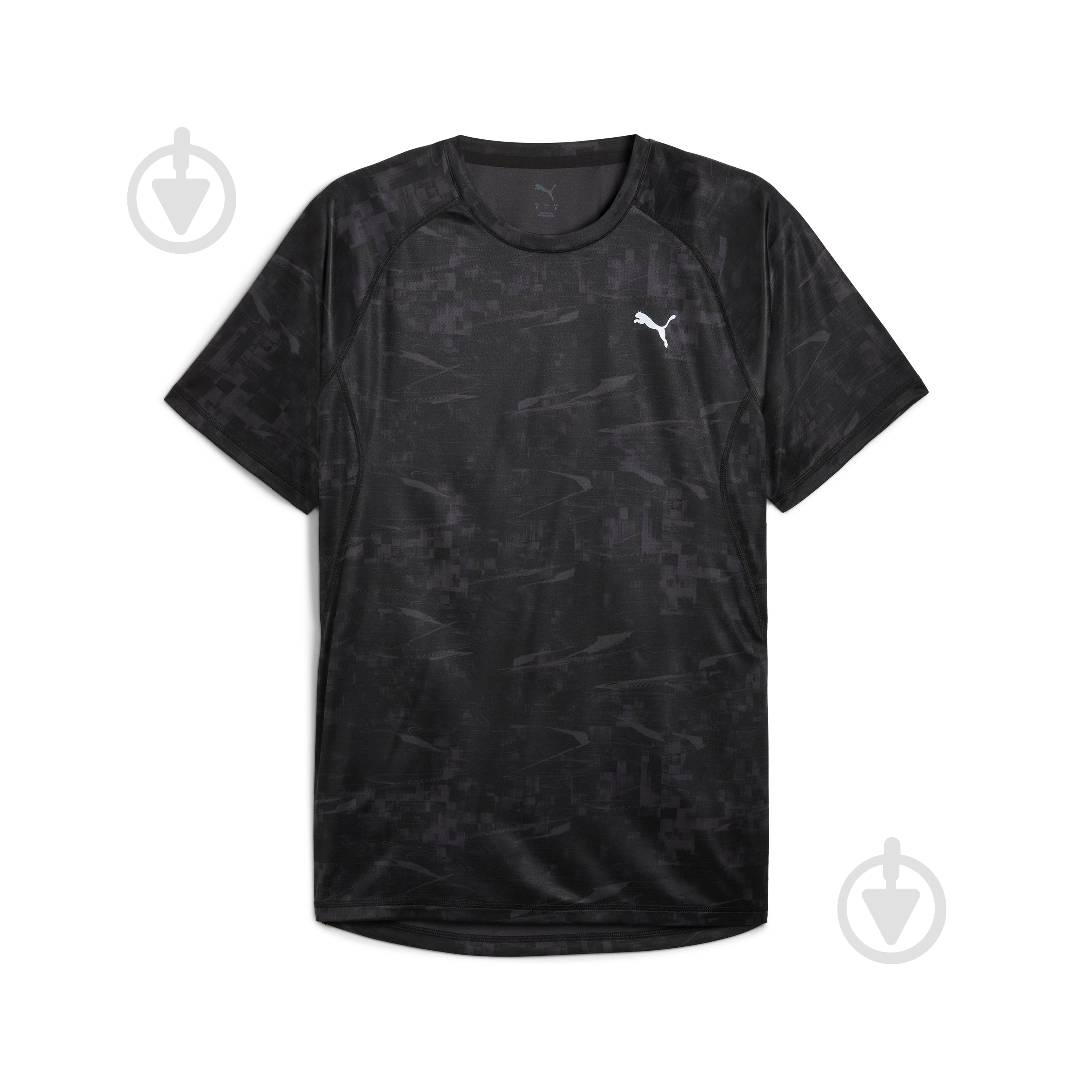 Футболка Puma M Run Velocity AOP Tee 52760301 р.M черный - фото 6 Футболка Puma M Run Velocity AOP Tee 52760301 р.M черный - фото 6