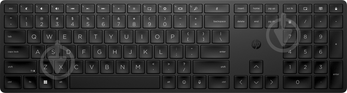 Клавиатура беспроводная HP 455 Programmable (4R177AA) black - фото 1