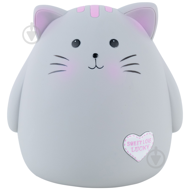 Копилка KITE grey cat K23-498-3 - фото 1