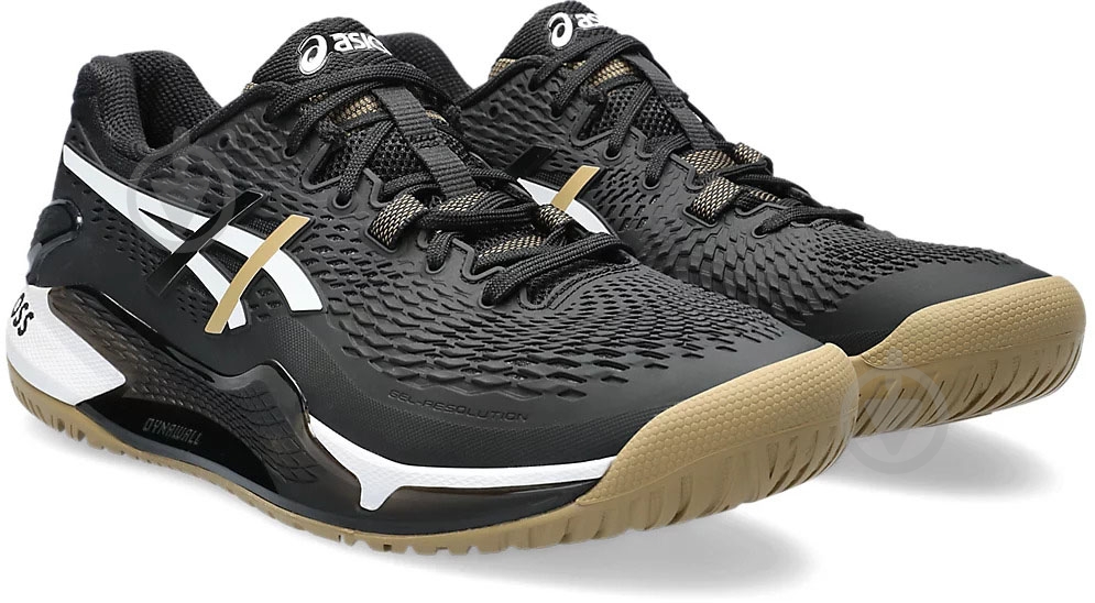 Кроссовки мужские Asics GEL-RESOLUTION 9 1041A453-001 р.44 черные - фото 3