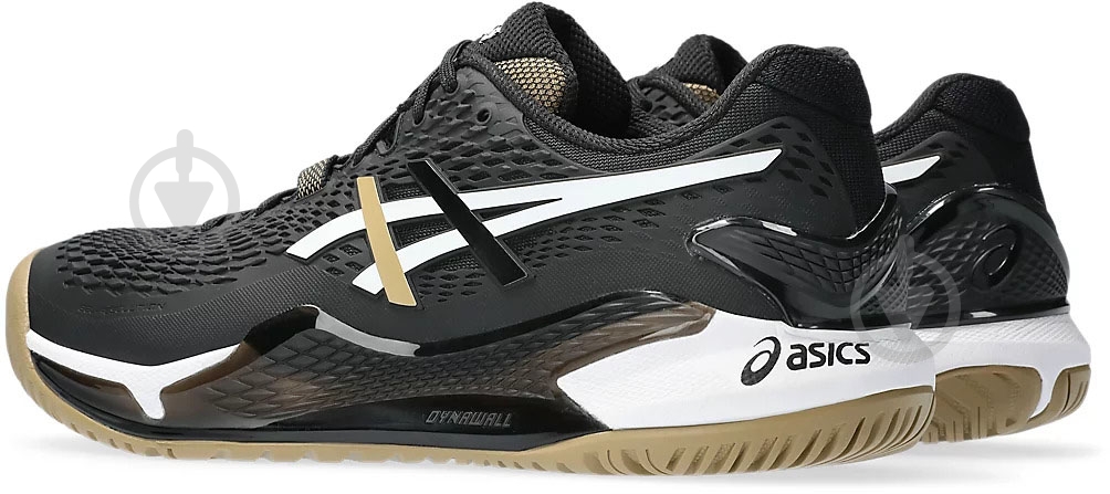 Кроссовки мужские Asics GEL-RESOLUTION 9 1041A453-001 р.45 черные - фото 4