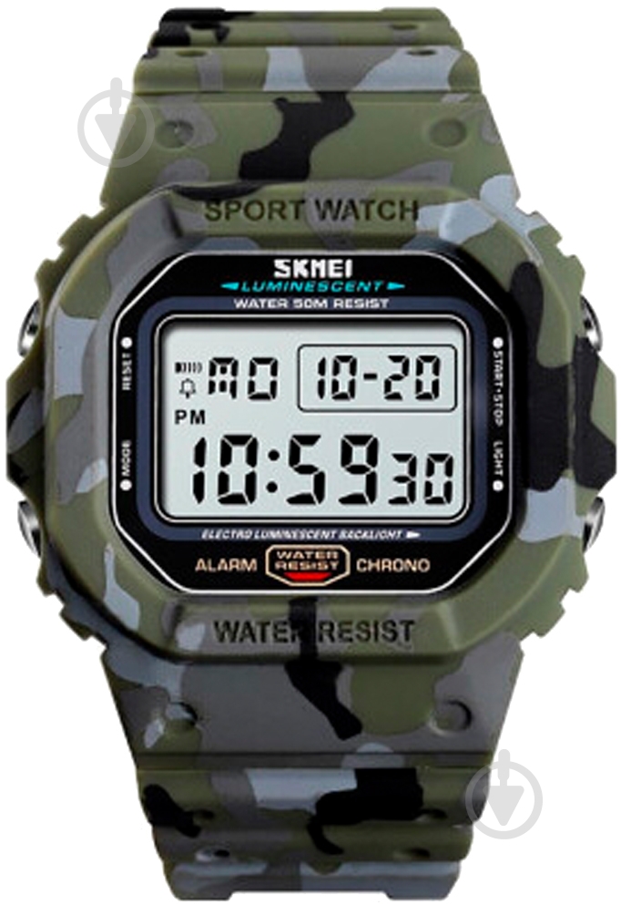 Наручные часы Skmei 1471 khaki (1471BOXGC) - фото 1 Наручные часы Skmei 1471 khaki (1471BOXGC) - фото 1