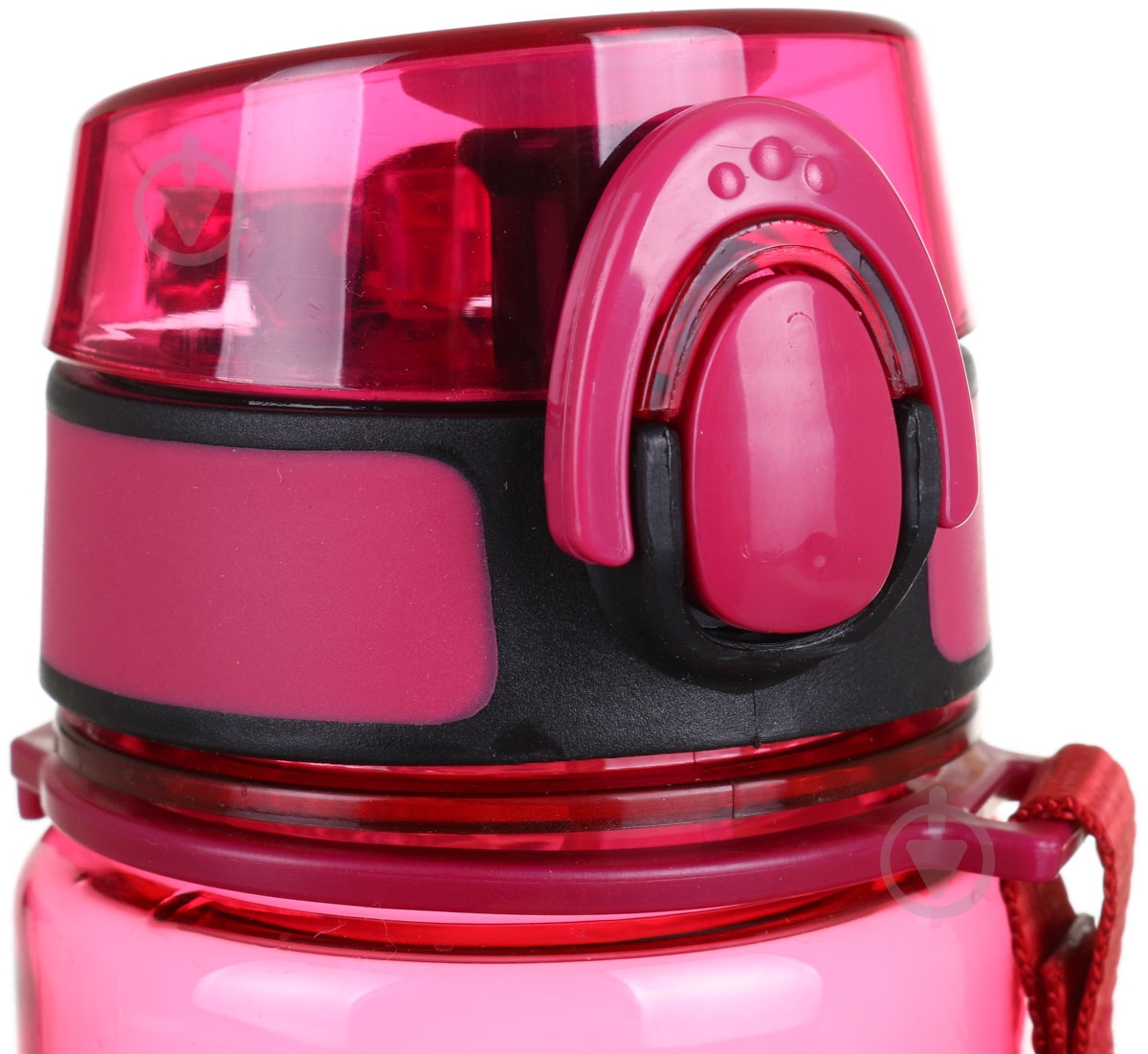 Пляшка для води Smart Kitchen by Flamberg Tourist 450 мл червона - фото 3