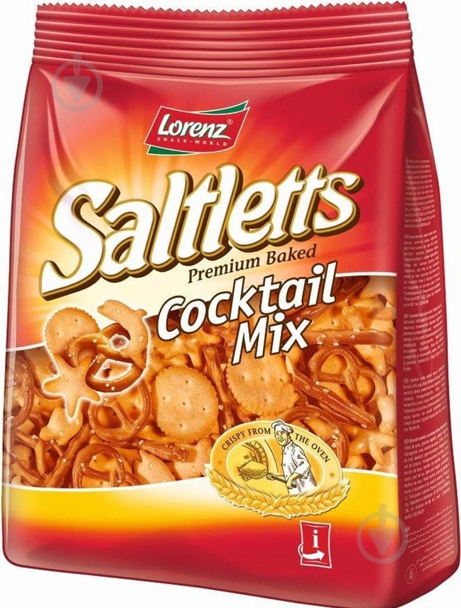 Мини-крендели Lorenz Saltletts mini brezel с солью 150 г - фото 1