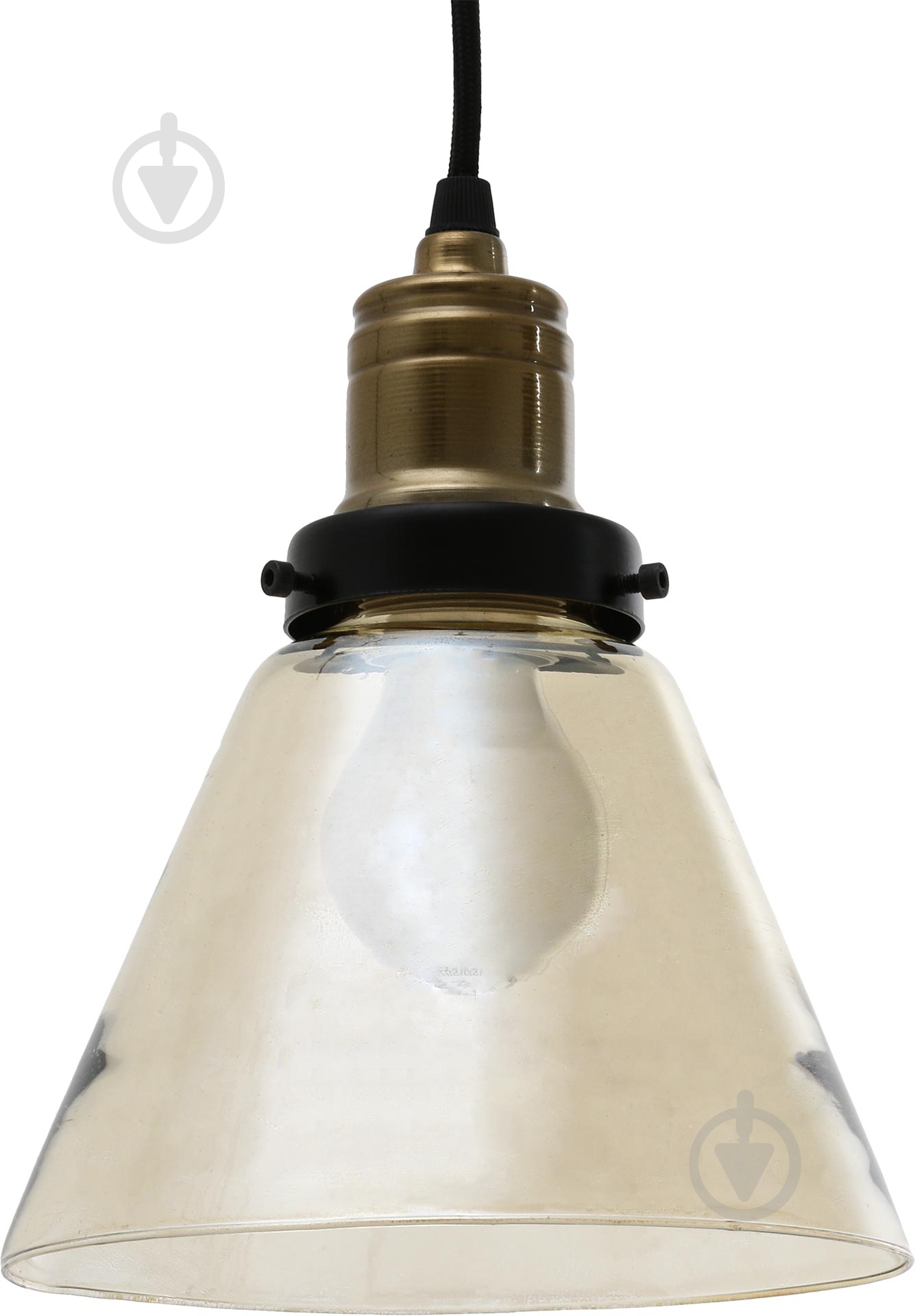 Подвес Vesta Light Loft Glass 1x60 Вт E27 53231 амбре - фото 4
