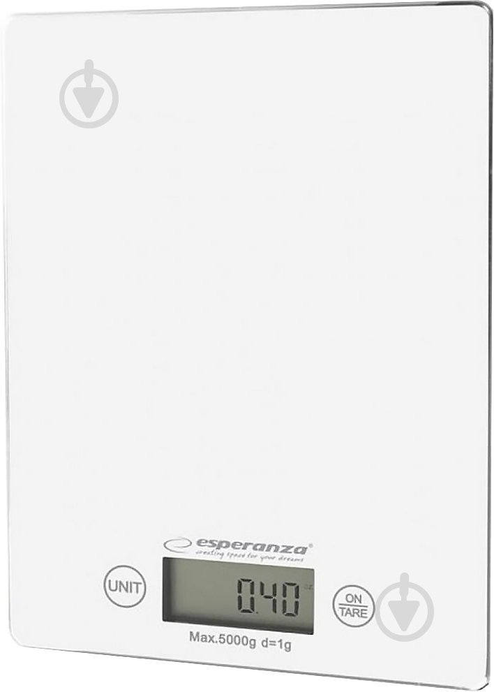 Весы кухонные Esperanza Scales EKS002W White - фото 1