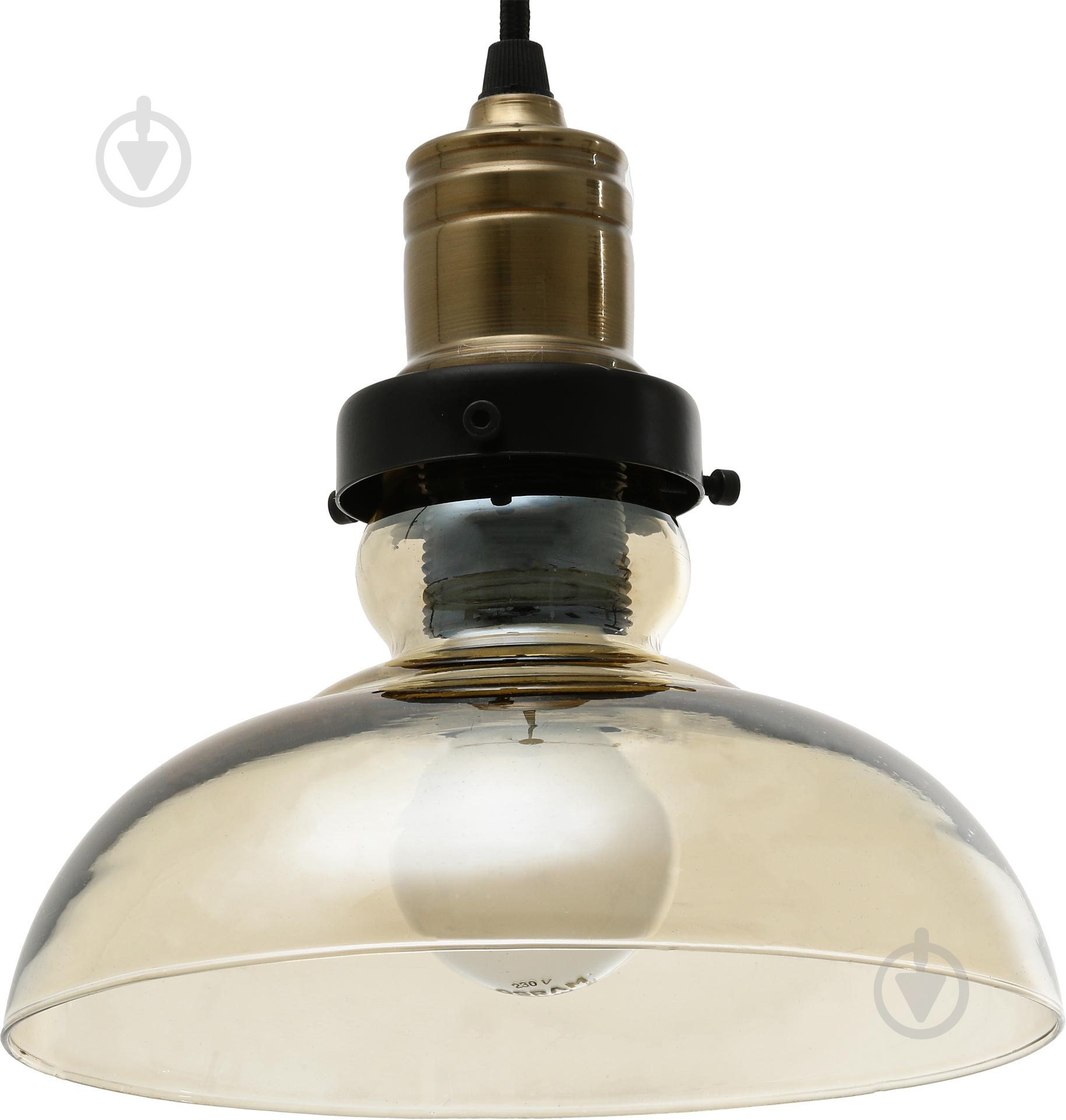 Підвіс Vesta Light Loft Glass 1x60 Вт E27 53331 амбре - фото 4 Підвіс Vesta Light Loft Glass 1x60 Вт E27 53331 амбре - фото 4