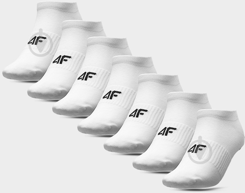 Шкарпетки 4F 4FSS23USOCM134-10S р.43-46 білий 6 шт. - фото 1 Шкарпетки 4F 4FSS23USOCM134-10S р.43-46 білий 6 шт. - фото 1