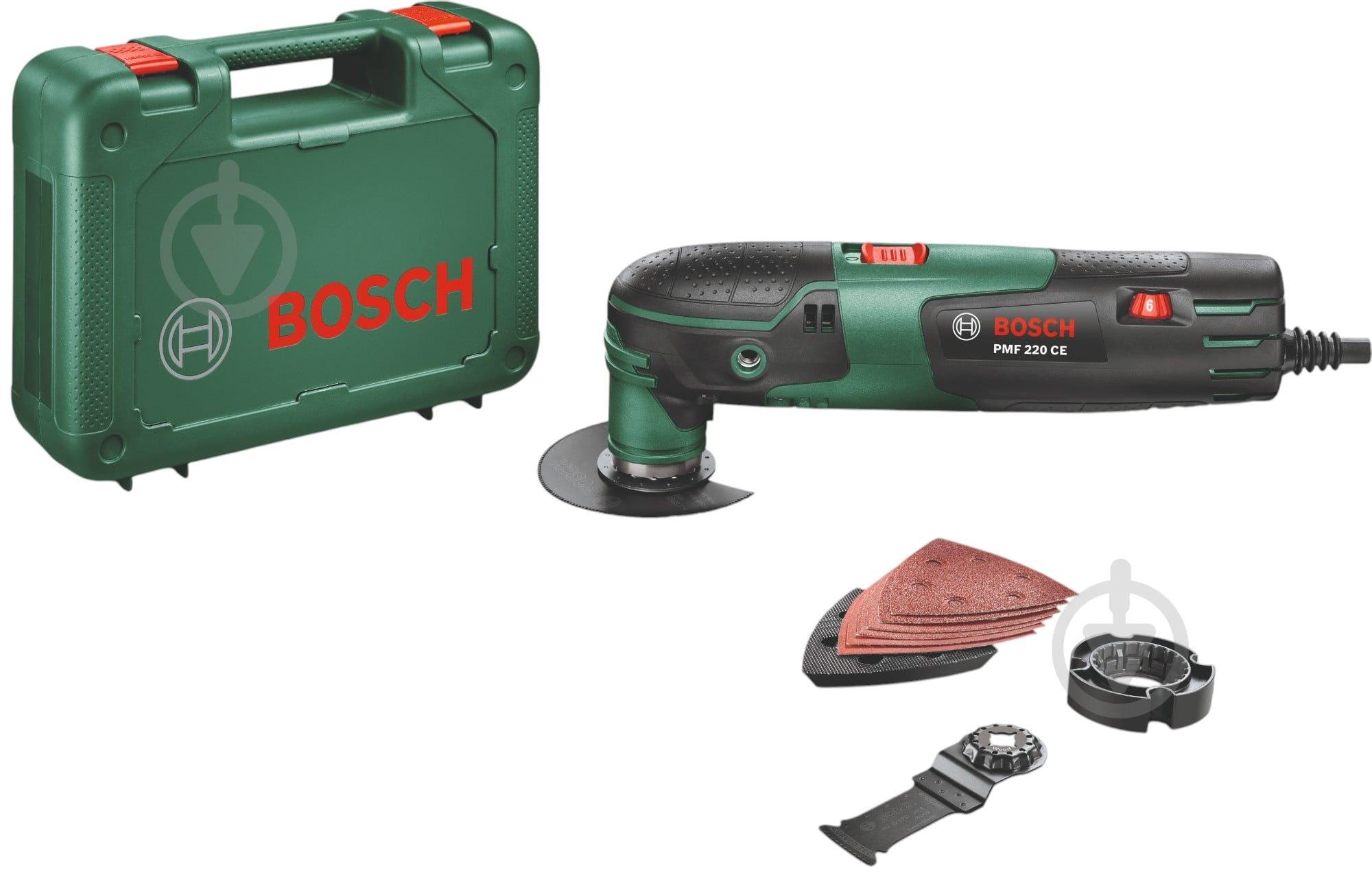 Многофункциональный инструмент Bosch PMF 220 CE 0603102000 - фото 1