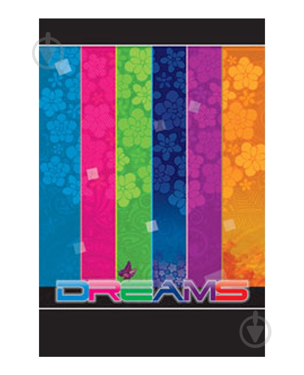 Комплект зошитів А6 Dreams 48 арк. клітинка на спіралі 3 шт./уп. Мрії збуваються - фото 1