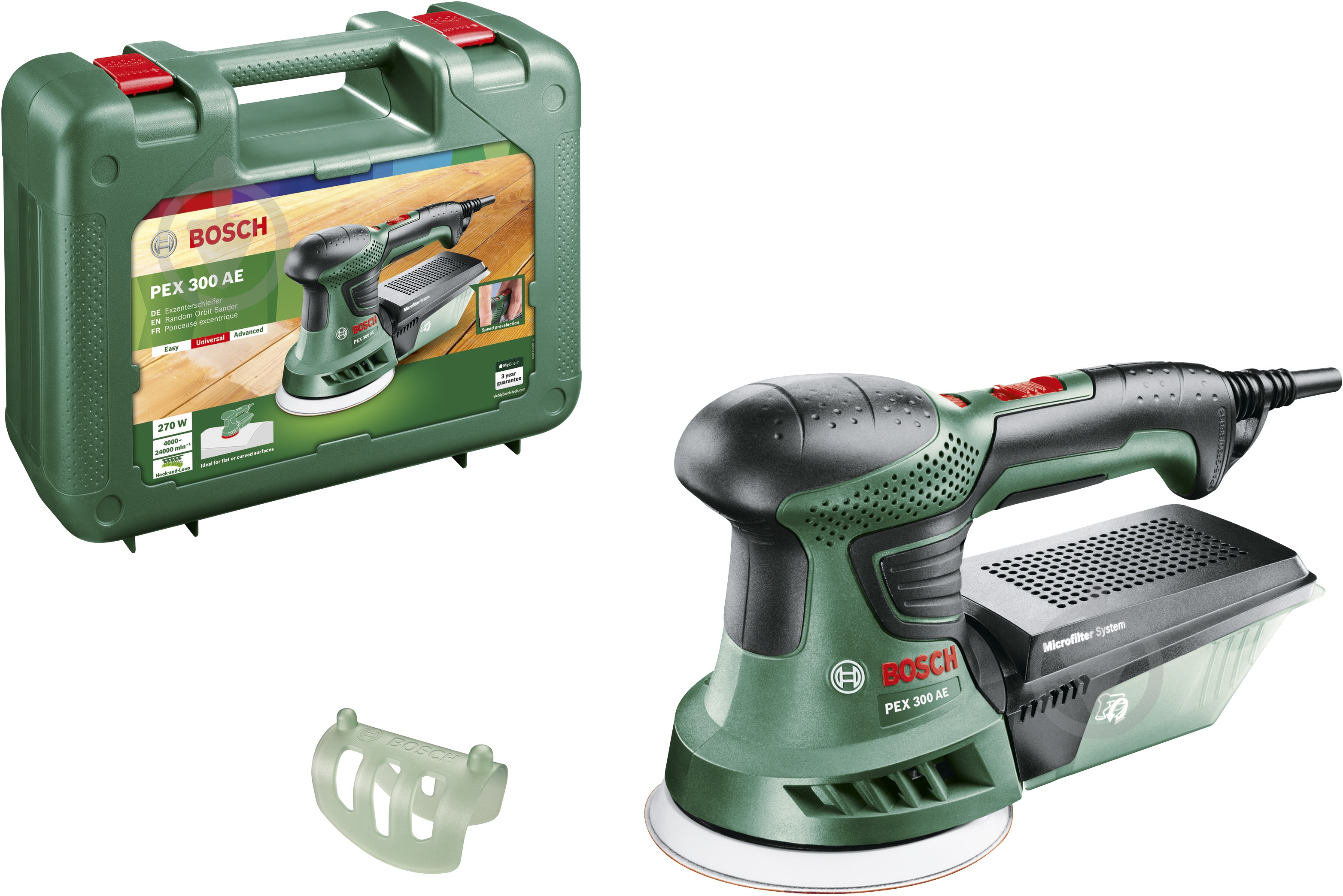 Шлифмашина Bosch PEX 300 AE 06033A3000 - фото 1 Шлифмашина Bosch PEX 300 AE 06033A3000 - фото 1