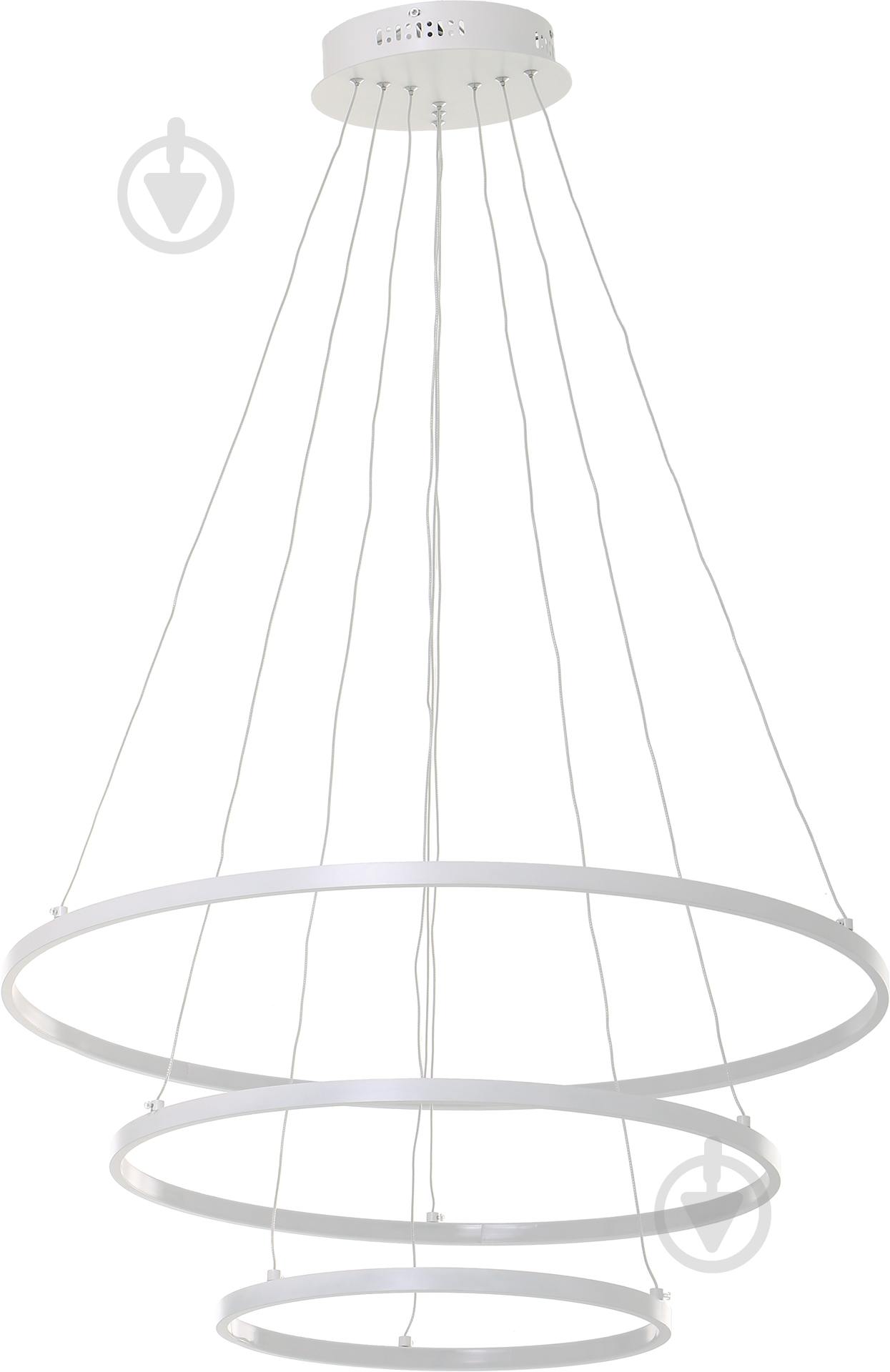 Люстра светодиодная Victoria Lighting 135 Вт белый Lanzo/SP3 - фото 1