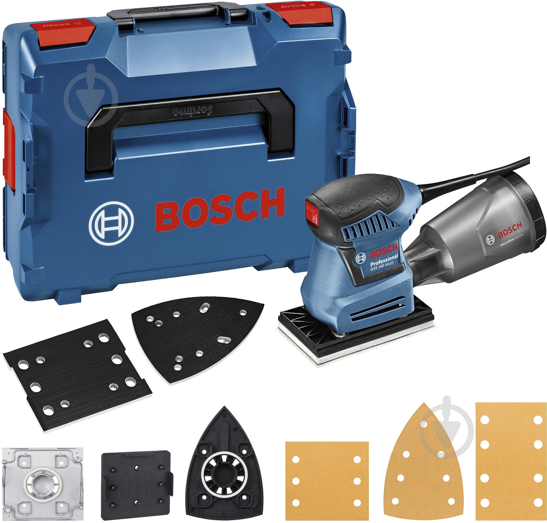 Шлифмашина Bosch Professional GSS 160 Multi 06012A2300 - фото 1