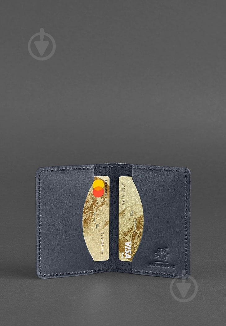 Визитница BlankNote 6.0 BN-KK-6-navy-blue - фото 3 Визитница BlankNote 6.0 BN-KK-6-navy-blue - фото 3