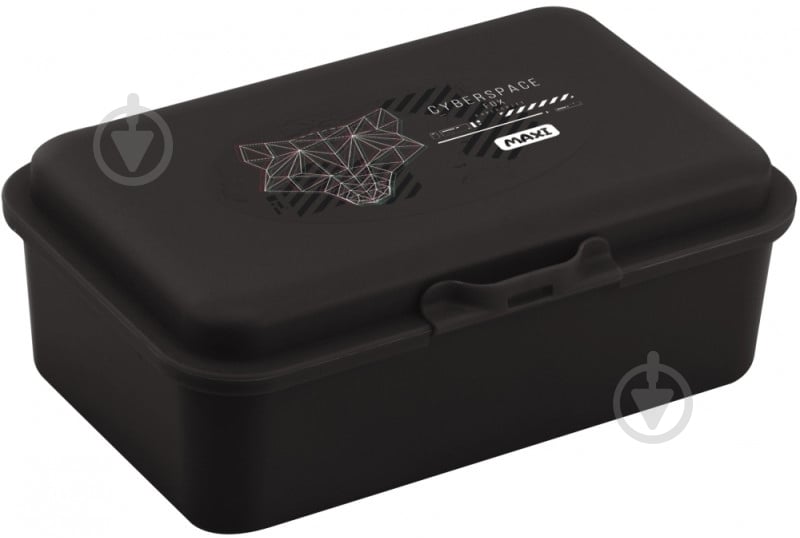 Ланч-бокс Maxi MX98129 750мл черный - фото 1 Ланч-бокс Maxi MX98129 750мл черный - фото 1