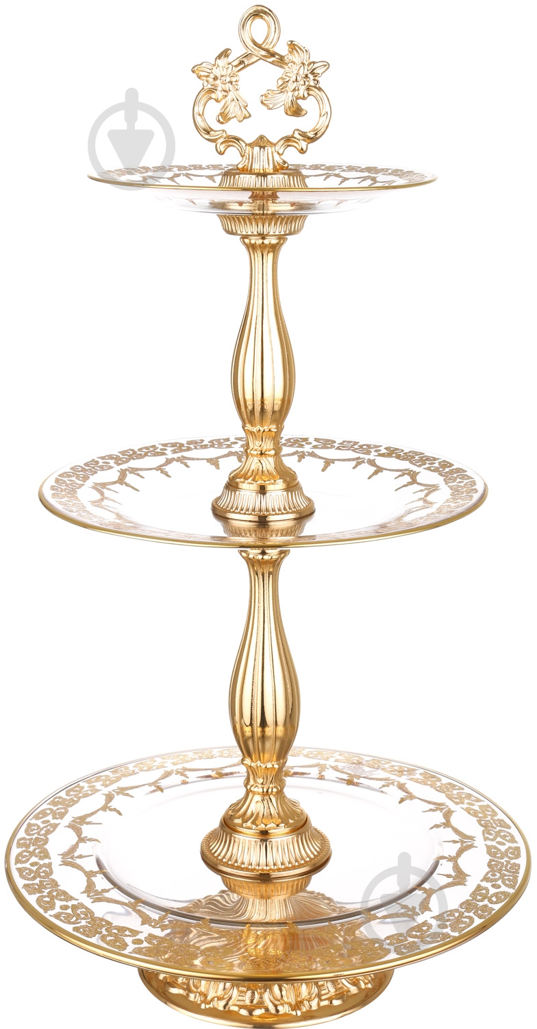 Фруктовниця триярусна Same Imperiale 62 см - фото 1 Фруктовниця триярусна Same Imperiale 62 см - фото 1