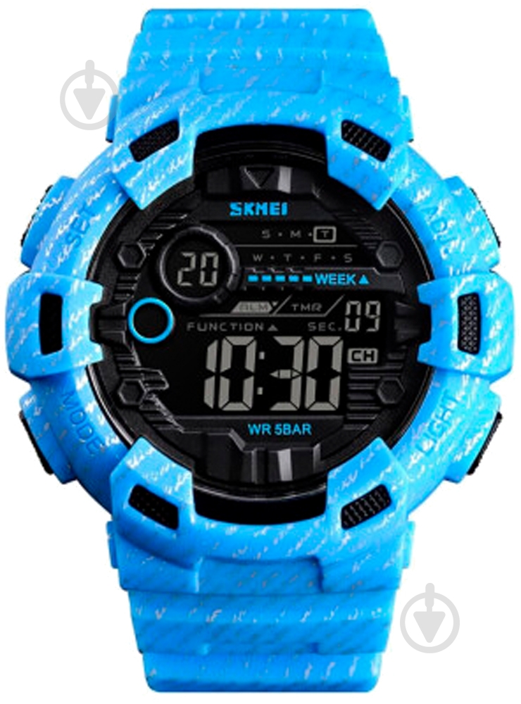 Наручные часы Skmei 1472 blue (1472BOXLTBL) - фото 1 Наручные часы Skmei 1472 blue (1472BOXLTBL) - фото 1
