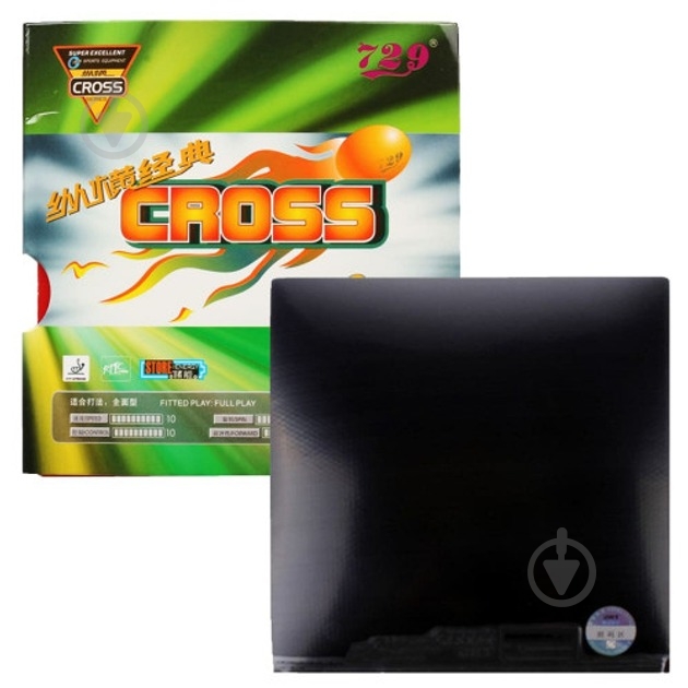 Накладка DHS черный 729 RITC - фото 1