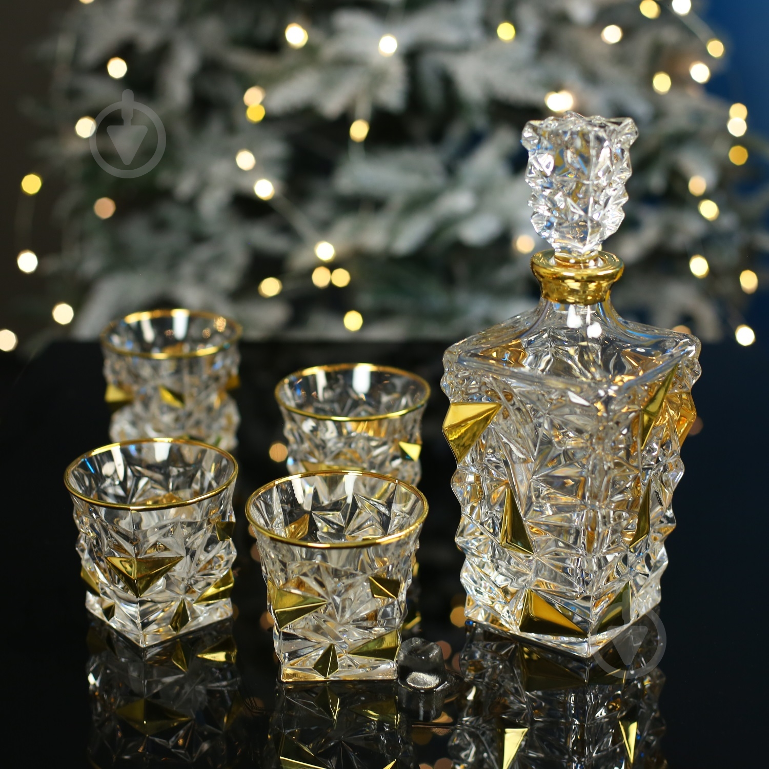 Набор для виски Same VERTIGO золото 7 шт. - фото 4 Набор для виски Same VERTIGO золото 7 шт. - фото 4