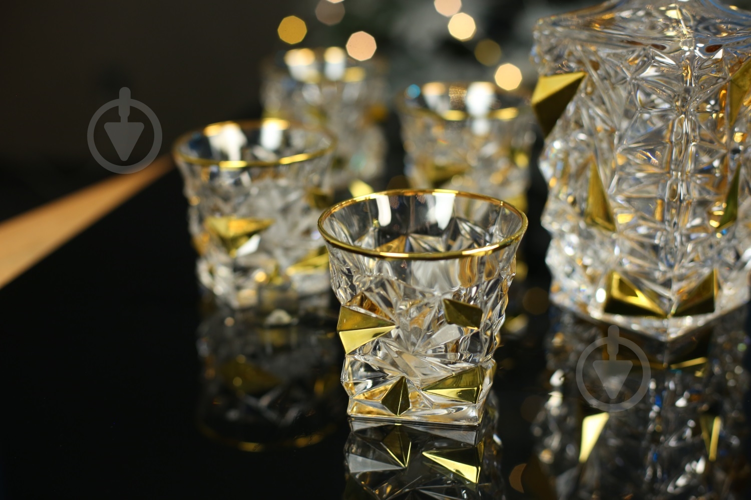 Набор для виски Same VERTIGO золото 7 шт. - фото 8 Набор для виски Same VERTIGO золото 7 шт. - фото 8