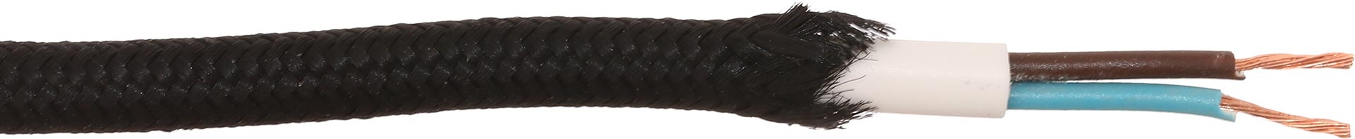 Кабель силовий Ретро-П ПВС 2x0,5 мідь - фото 1