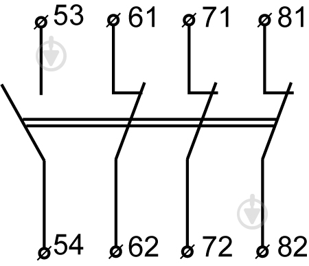 Додатковий контакт Аско-Укрем ДК-13 (LA1-D13) A0040050010 - фото 4