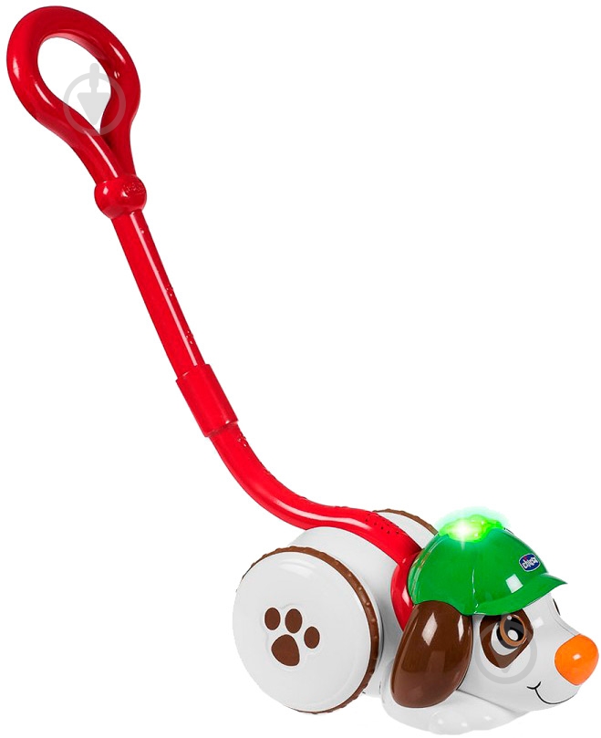 Каталка Chicco Собака Шерлок 07417.00 - фото 2 Каталка Chicco Собака Шерлок 07417.00 - фото 2